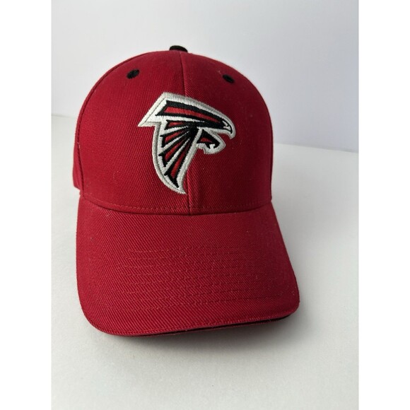 Atlanta Falcons NFL Team Apparel Embroiderd Red Cap - Picture 1 of 4
